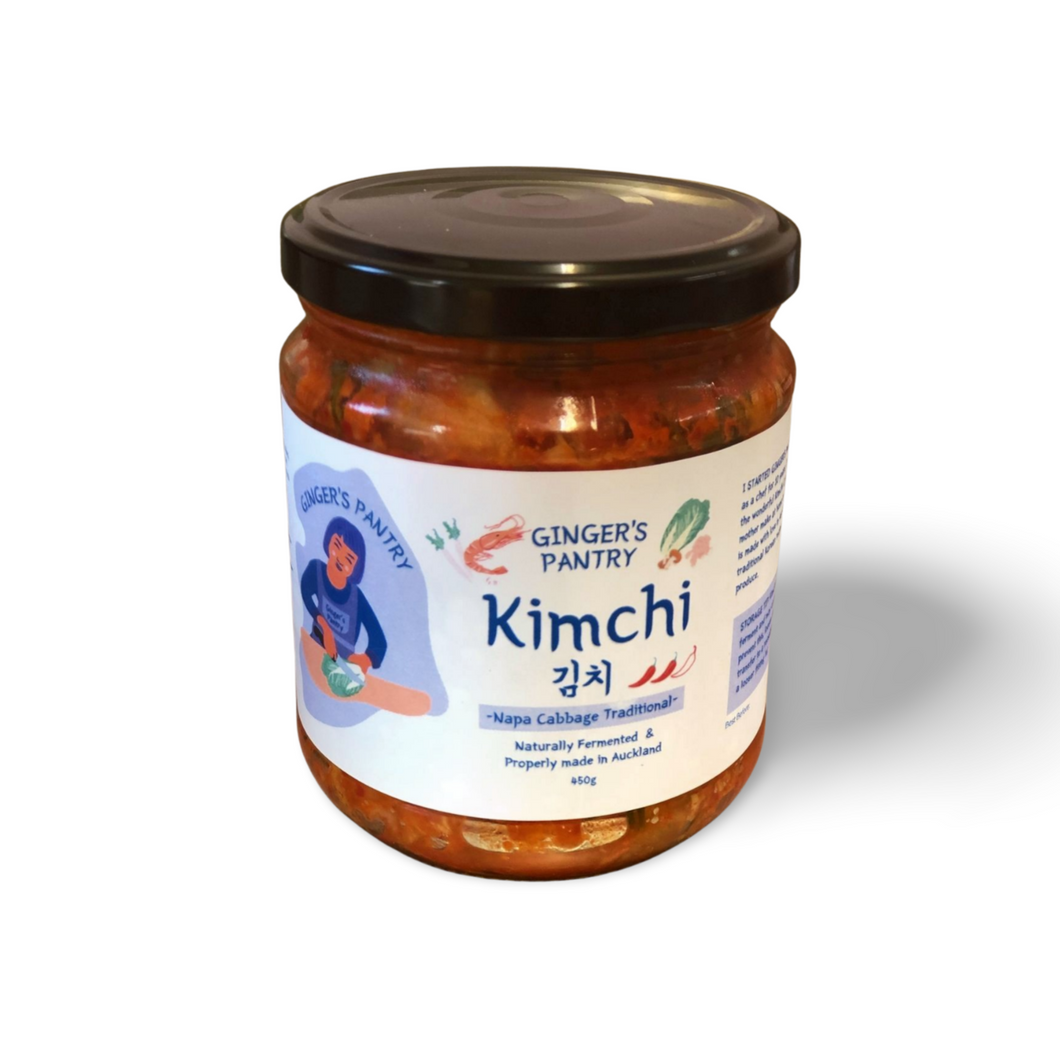 Traditional Napa cabbage Kimchi- Non Vegan 450g